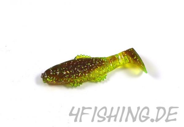 B054 grün (chart.) glitter/motoroil glitter